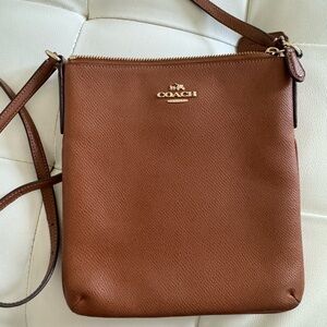 COACH crossbody - cognac leather.